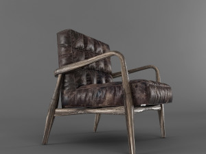 mid-century armchair 3Dモデル