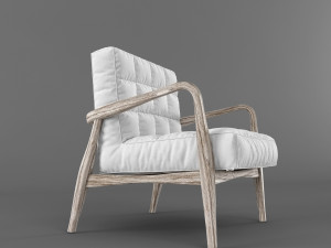 mid-century armchair 3Dモデル