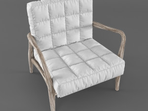 mid-century armchair 3Dモデル