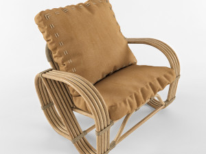 arm chair Modello 3D