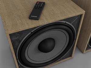 fireplace and tv stand 3D Model