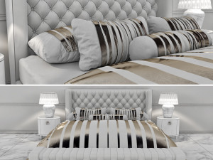 bed 3D Model