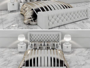 bed 3D Model