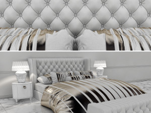 bed 3D Model