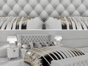 bed 3D Model