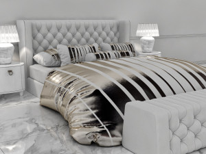 bed 3D Model