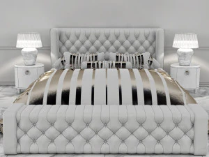 bed 3D Model