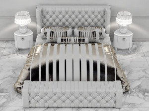 bed 3D Model