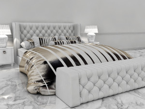 bed 3D Model