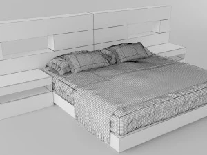 bed 3D Model