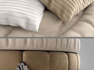circular bed 3D Модель