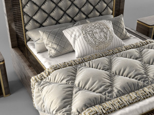 classic bed Modello 3D