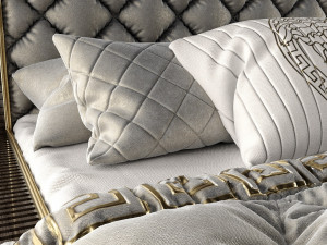 classic bed 3D-Modell