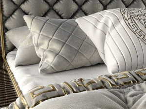 cama cl&aacute;ssica Modelo 3D