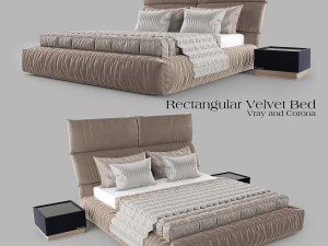 juego de cama visionario Modelo 3D