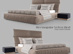 visionnaire bed set Model 3D