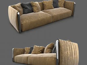 włoska sofa flexform Model 3D