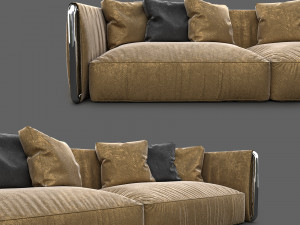 flexform italian sofa 3D 모델