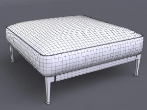 adda italian foot rest 3D Model