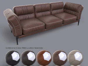 adda italian armchair 3 3D Model