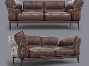adda italian armchair 2 3D Model