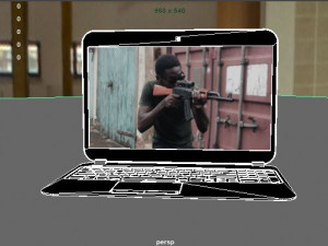 laptop Model 3D