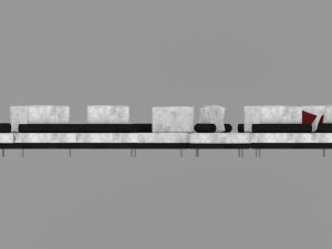 Set of upholstered furniture hey lazy 3D 모델