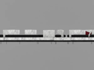 Set of upholstered furniture hey lazy 3D Model