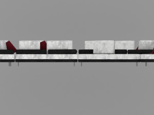 Set of upholstered furniture hey lazy 3D 모델