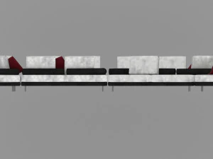 Set of upholstered furniture hey lazy 3D Model