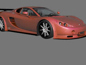 Ascari KZ1R 3D Model