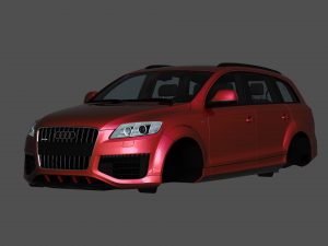 Audi Q7 V12 TDI 3D Model