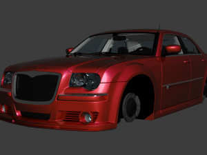 Chrysler 300C SRT-8 tuning 3D Model