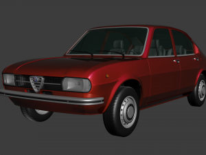 Alfa-Romeo Alfasud 3D Model