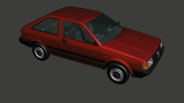 Download Alfa-Romeo Arna L 3D Model