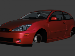 2003 SVT Focus 3D Model