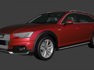 2017 Audi A4 Allroad 3D Model