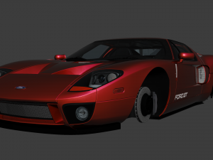 2005 Car GT 3D Model