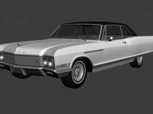 Buick Electra 225 Sport Coupe 1966 3D Model