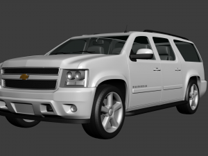 Chevrolet Suburban 2010 3D Model