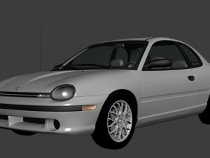 Dodge Neon Sport Coupe 1996 3D Model