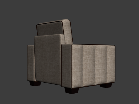 Armchair 3D Model