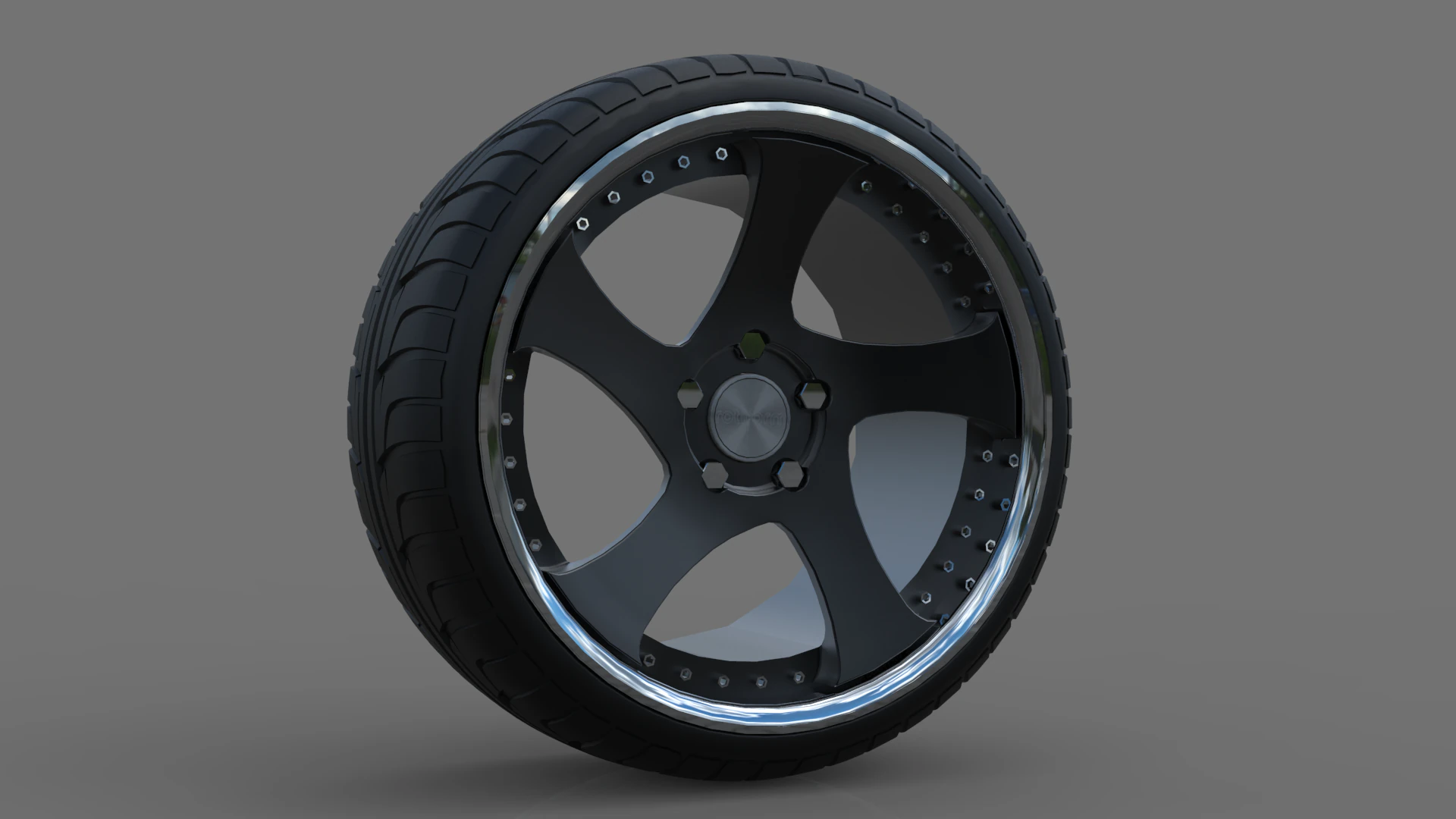 Ruota rotiforme Modello 3D .c4d .max .obj .3ds .fbx .stl .blend 