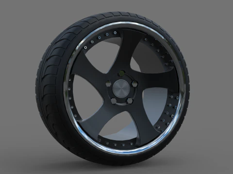 轮式 Rotiform 3D 模型