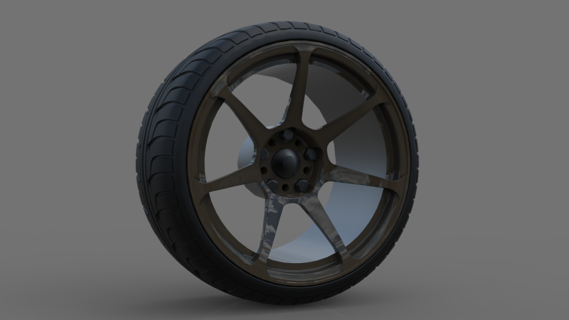 Wheel 003 Modello 3D .c4d .max .obj .3ds .fbx .stl .blend 