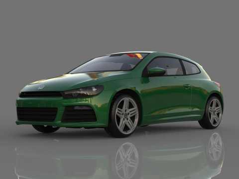 Volkswagen Scirocco R Modello 3D