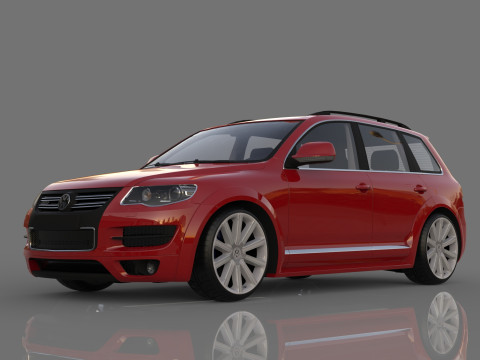 Volkswagen Touareg R50 3D Model