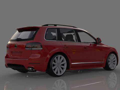 Volkswagen Touareg R50 3D Model