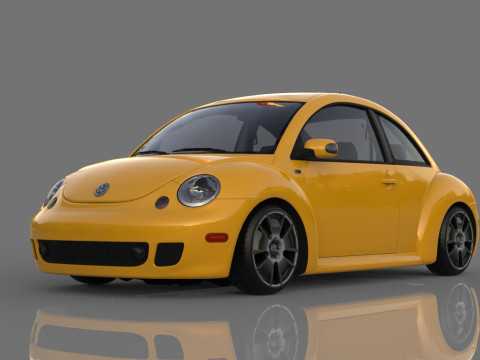 Volkswagen Beetle Turbo 3D Modell