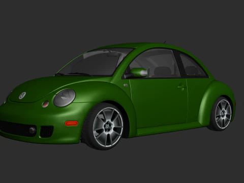 Volkswagen Beetle Turbo 3D Model